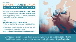 PEF Prayer for Europe Sept15